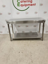 Stainless Steel Table 140x60cm- CLEARANCE (NCE6338)