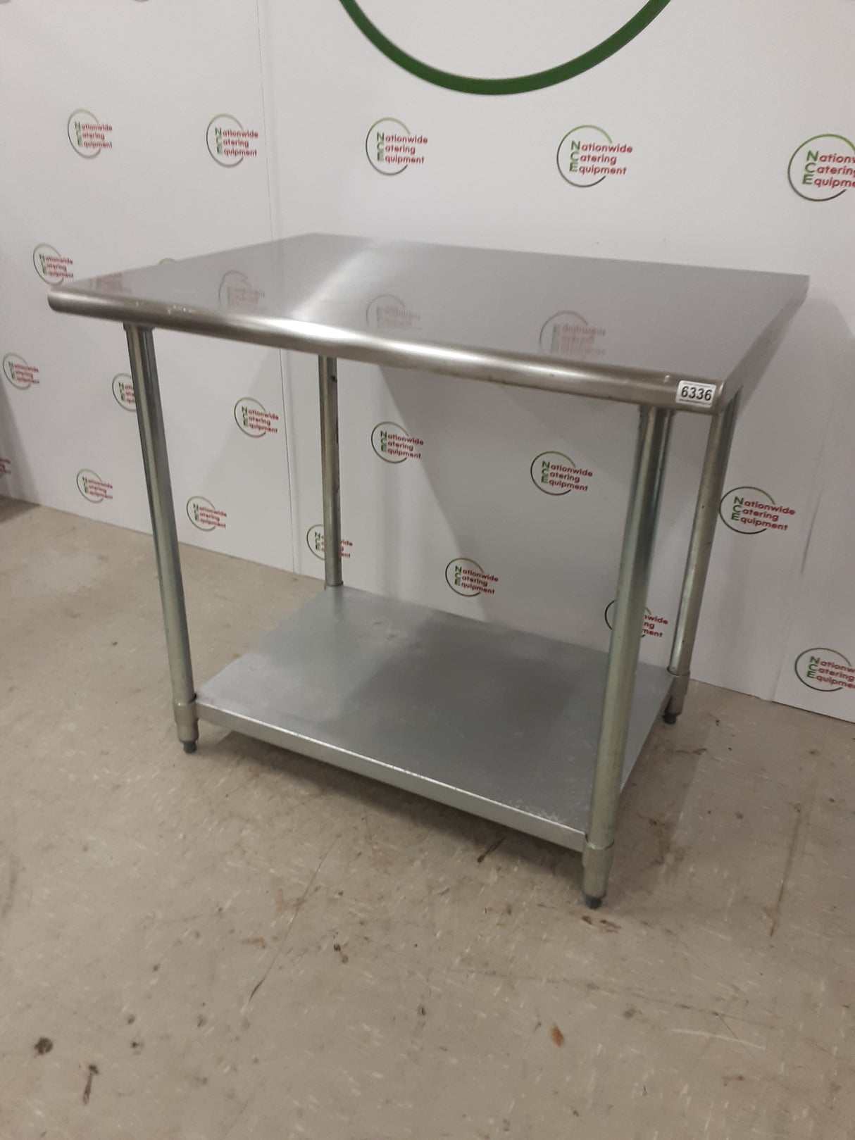 Stainless Steel Table 100x75cm (NCE6336)