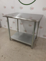 Stainless Steel Table 100x75cm (NCE6336)