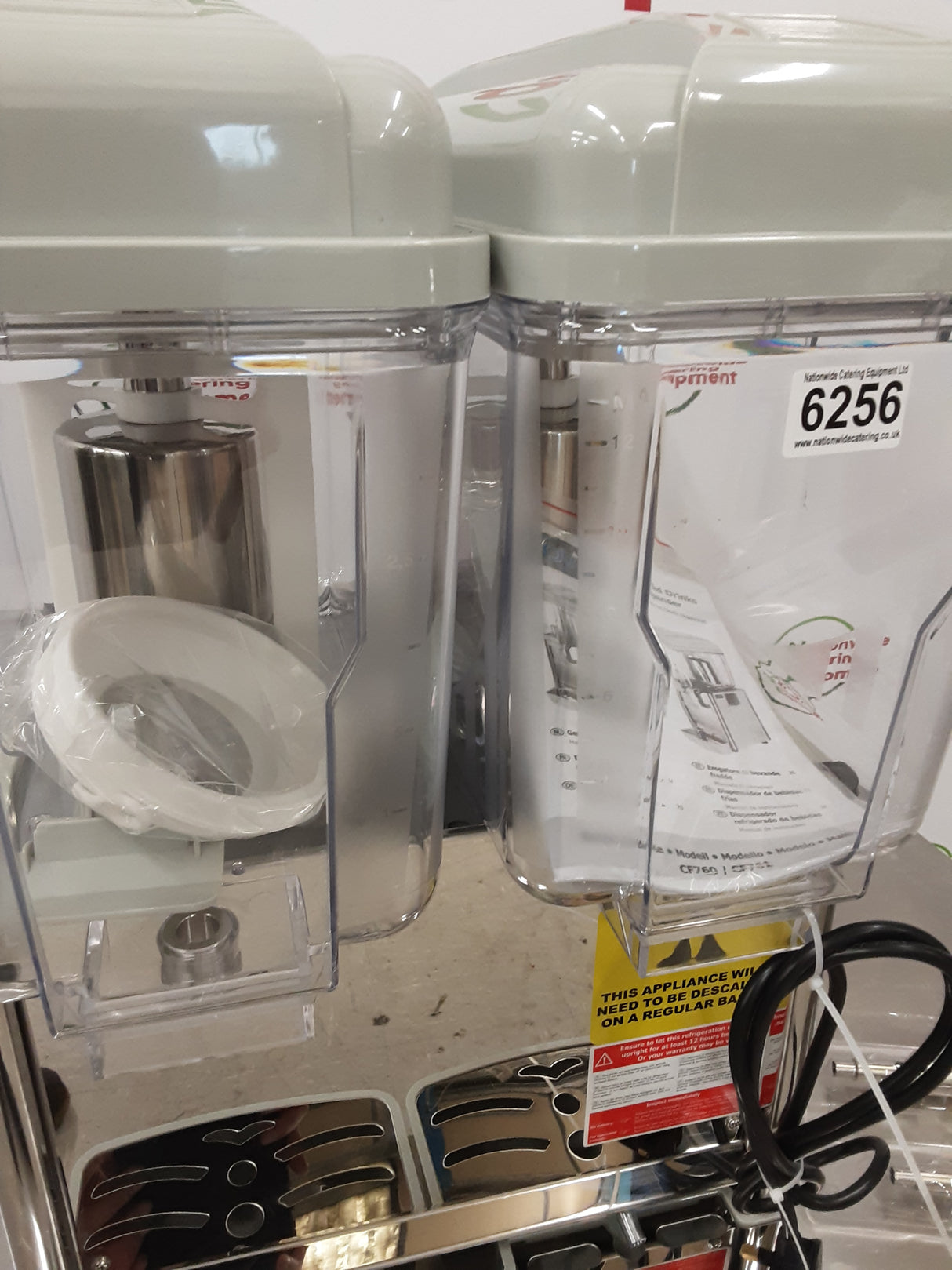 Polar G-Series Chilled Drinks Dispenser, Un-Used/New, Model- CF761-04 (NCE6256)