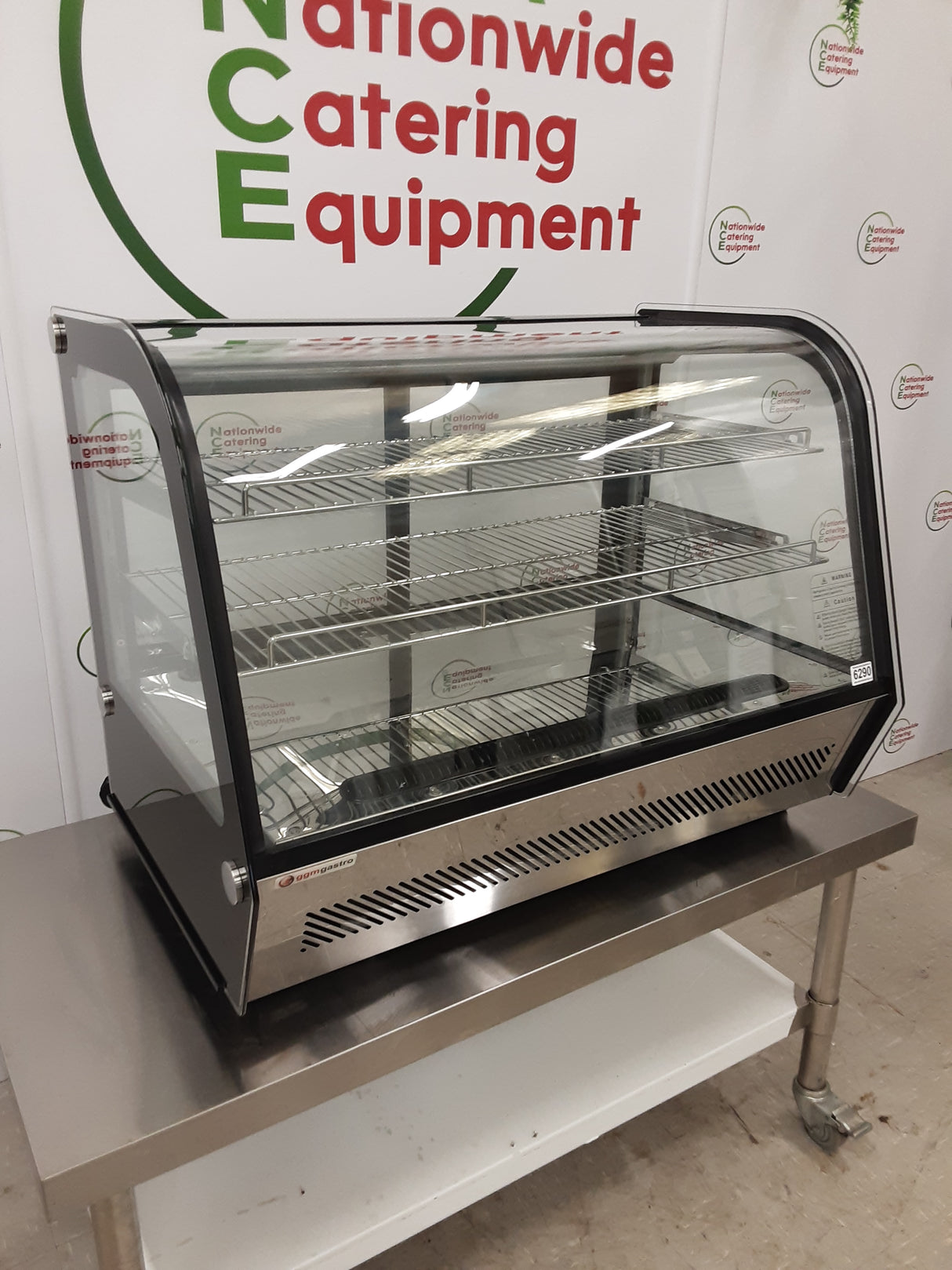 GGM Gastro 160L Tabletop Display Fridge, Model- TKVNR160 (NCE6290)