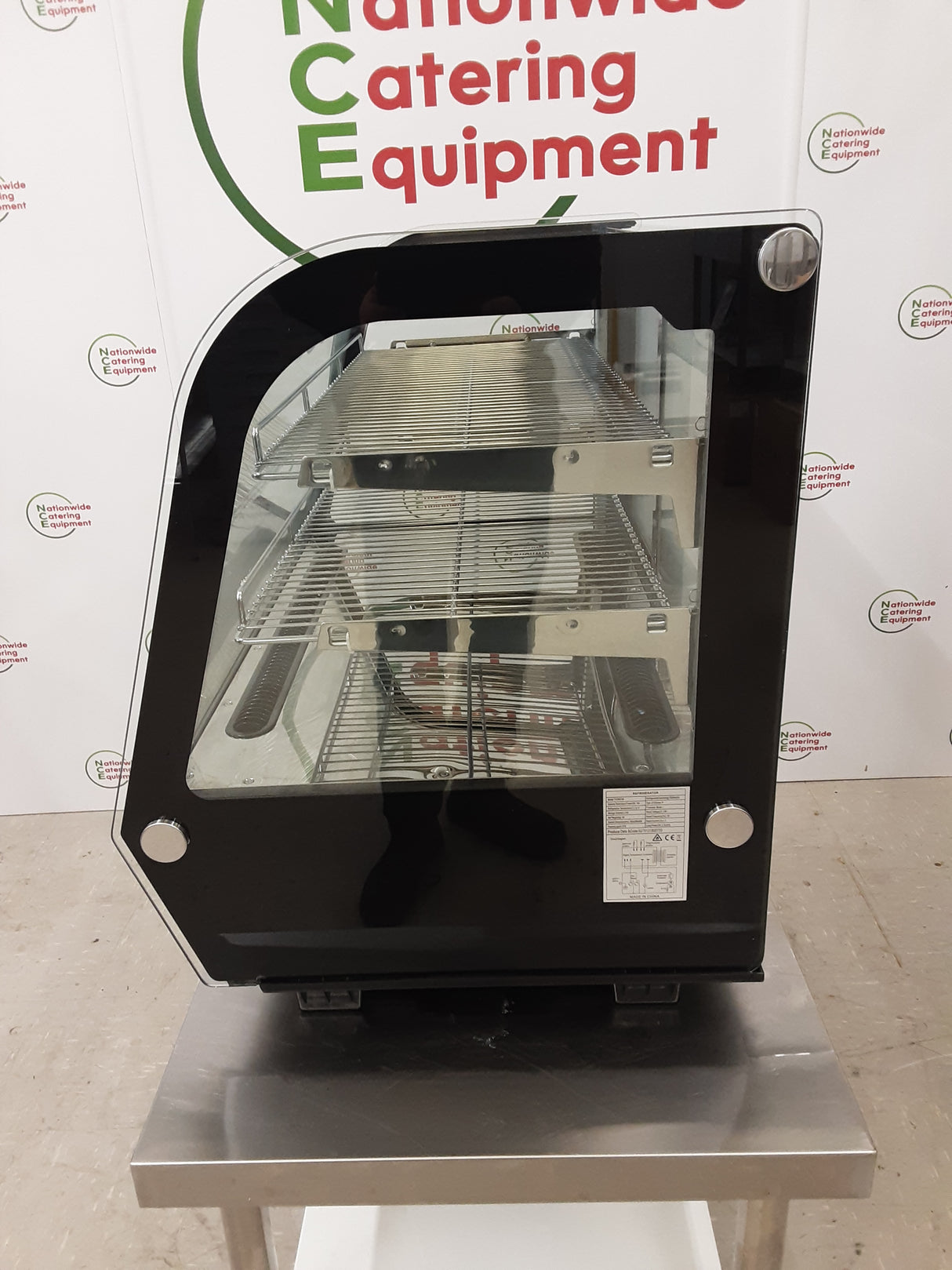 GGM Gastro 160L Tabletop Display Fridge, Model- TKVNR160 (NCE6290)