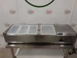 Polar Tabletop Toppings Fridge, 120cm, Gastronorm Containers Included, Model- GD875 (NCE6345)