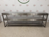 Stainless Steel Tabletop Three Tier (Two Heated) Gantry, 216cm, 13amp (NCE6257)
