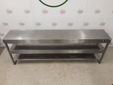 Stainless Steel Tabletop Three Tier (Two Heated) Gantry, 216cm, 13amp (NCE6257)