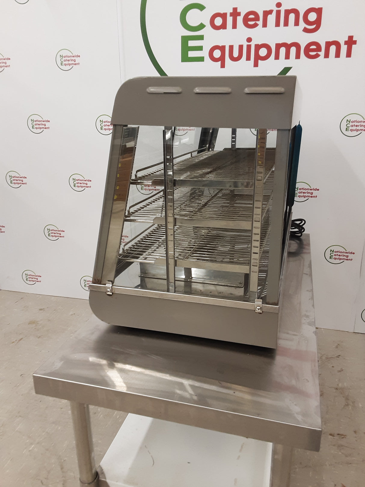 Infernus Tabletop Pie Warmer/Hot Food Display Cabinet, 13amp, Model-R-60-1 (NCE6221)