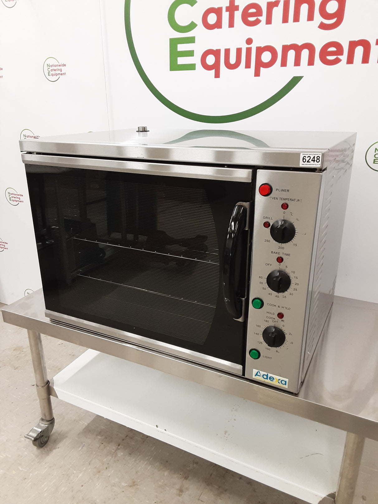 Adexa 13amp Electric Tabletop Convection Oven, Model- YSD-6A (NCE6248)