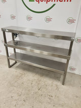 Stainless Steel Three Tier (Two Tiers Heated) Tabletop Gantry, 130cm, 13amp (NCE6271)