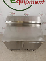Gastroline Two Door Counter Fridge With Toppings Opening, Model- RGP046 (NCE6367)