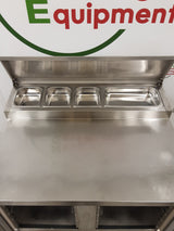 Gastroline Two Door Counter Fridge With Toppings Opening, Model- RGP046 (NCE6367)