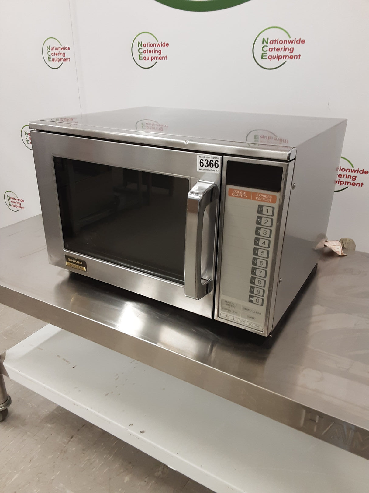 Sharp 1200w Microwave, Model- R2297 (NCE6366)