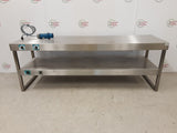Stainless Steel Tabletop Two Tier Heated Gantry, 1ph/32amp, 170x50cm (NCE6258)