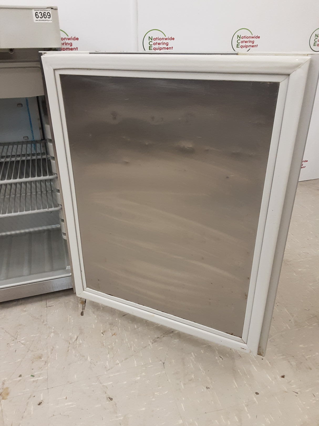 Gram Stainless Steel Undercounter Fridge, 125L Capacity, Model-K210 (NCE6359)