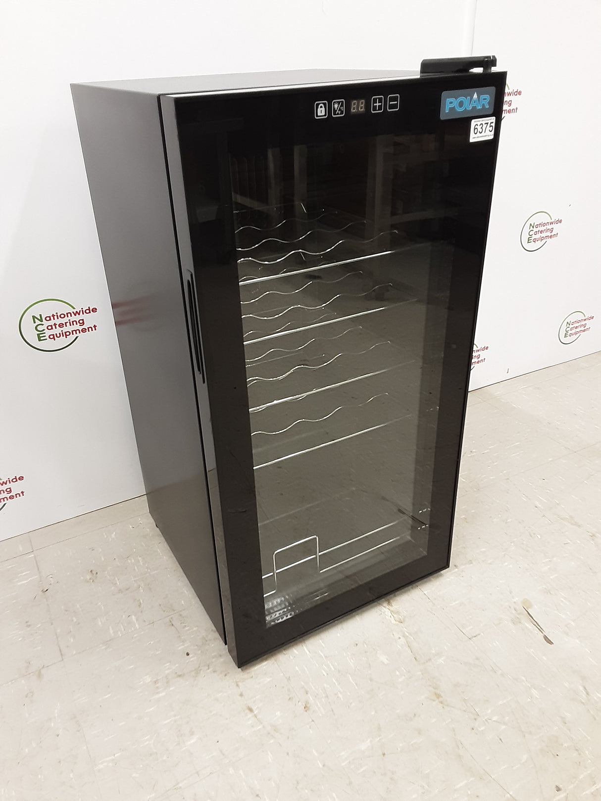 Polar C-Series Black Tabletop Wine Fridge, Model- CC066 (NCE6375)