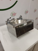 Stainless Steel Wash Hand Basin With New Lever Taps (NCE6386)