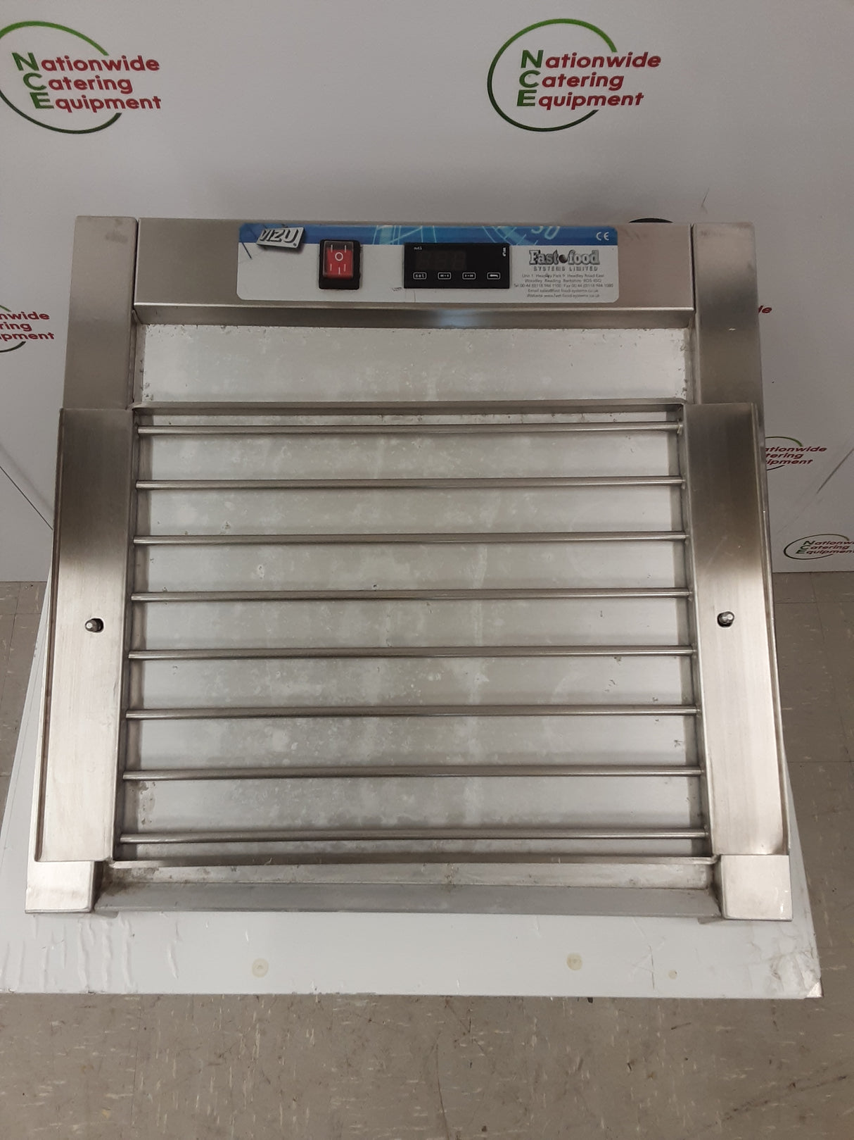 Vizu Tabletop Hot Dog Grill, 13amp, Model-EQVHD2 (NCE6380)