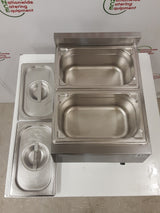Lincat Lynx 400 Two Pot Wet Bain Marie, Model- LBM (NCE6372)