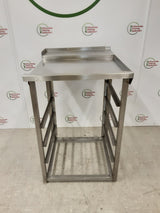Stainless Steel Dishwasher Exit Table With Racking (NCE6377)