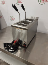 Tabletop Pasta Boiler 13amp Electric With Two New Baskets (NCE6398)