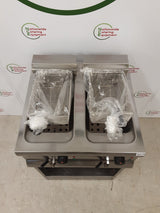 Lincat Twin Tank Electric Fryer With New Baskets (NCE6419)