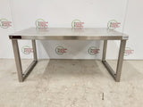 Stainless Steel Over Table Single Tier Shelf, 85x50cm (NCE6406)