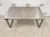 Stainless Steel Over Table Single Tier Shelf, 85x50cm (NCE6406)