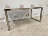 Stainless Steel Over Table Single Tier Shelf, 85x50cm (NCE6406)