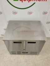 Polar Two Door Flat Counter Fridge, Model- U636 (NCE6413)