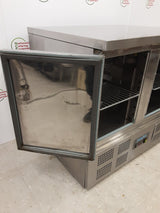 Polar Two Door Flat Counter Fridge, Model- U636 (NCE6413)