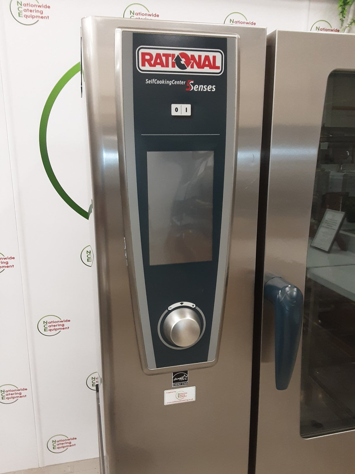Rational Five Senses 10 Grid Electric Combi Oven On Stand, Model- SCCWE101 (NCE6417)
