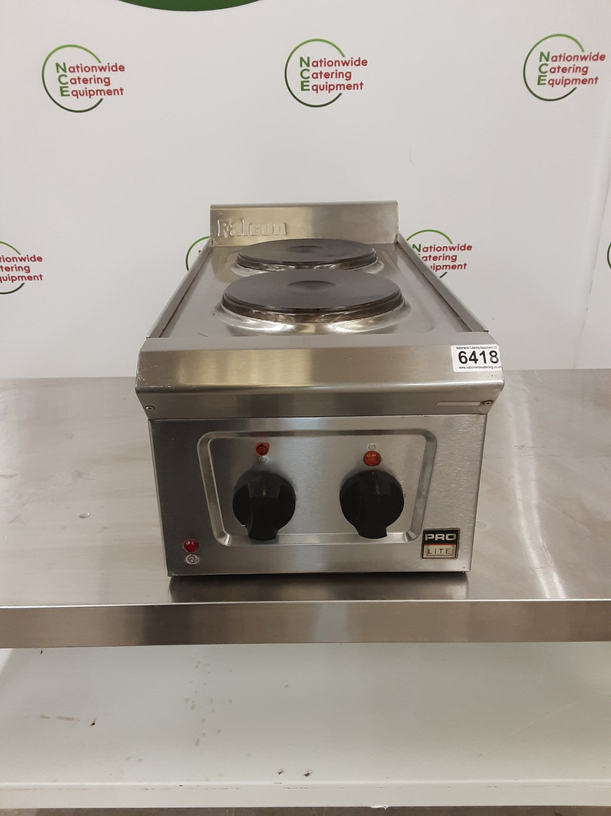 Falcon Pro-Lite Tabletop Two Zone 13amp Electric Stove, Model- F423 (NCE6418)