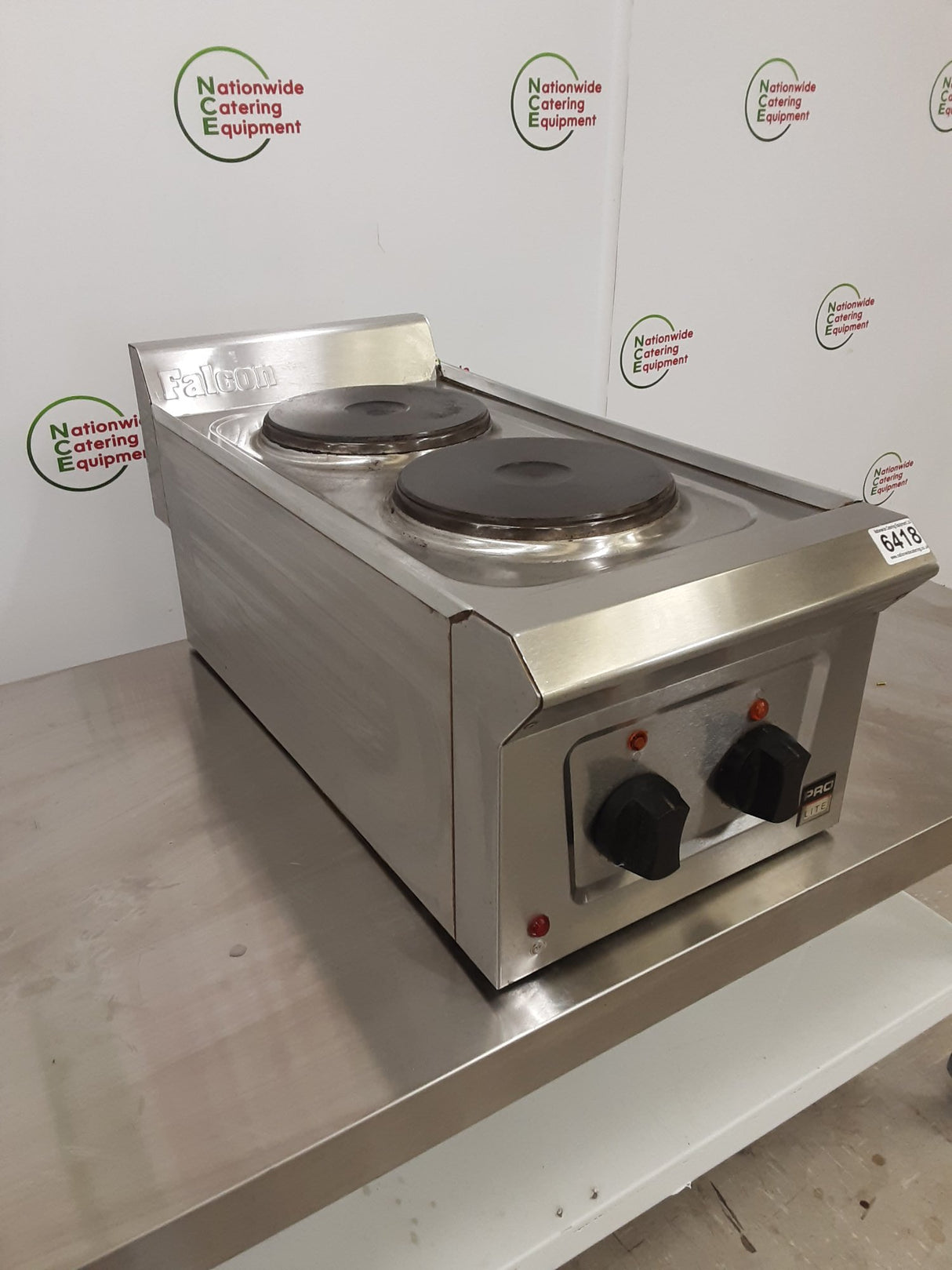 Falcon Pro-Lite Tabletop Two Zone 13amp Electric Stove, Model- F423 (NCE6418)