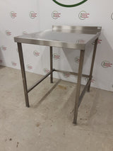 Stainless Steel Table With Appliance Space 65x80cm (NCE6442)