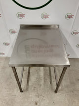 Stainless Steel Table With Appliance Space 65x80cm (NCE6442)