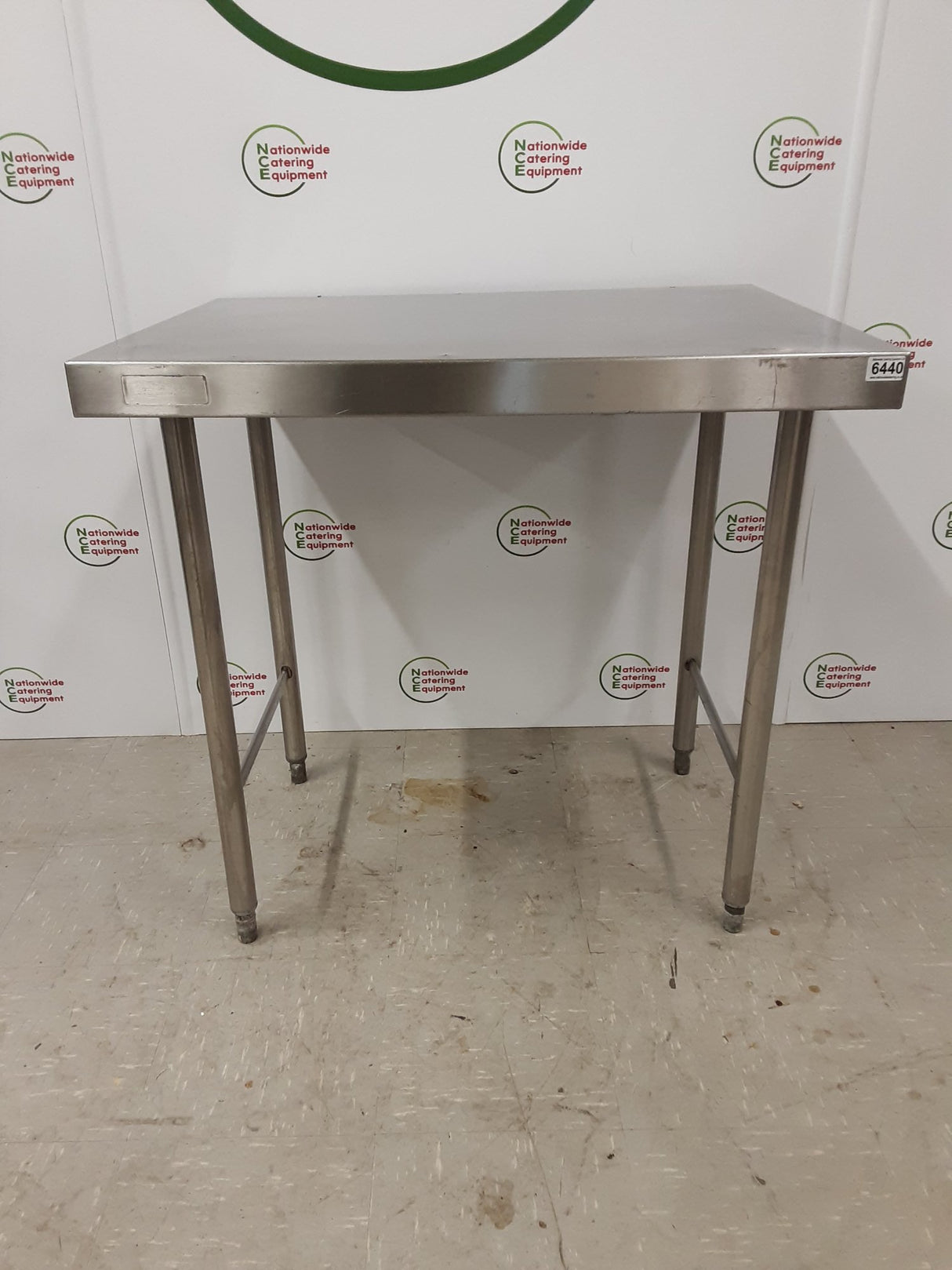 Stainless Steel Centre Table, With Appliance Space 90x70cm (NCE6440)