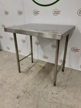 Stainless Steel Centre Table, With Appliance Space 90x70cm (NCE6440)