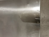 Stainless Steel Table With Two Lower Shelves 175x70cm (NCE6437)