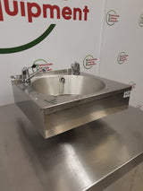 Stainless Steel Large Wash Hand Basin With New Lever Taps (NCE6438)
