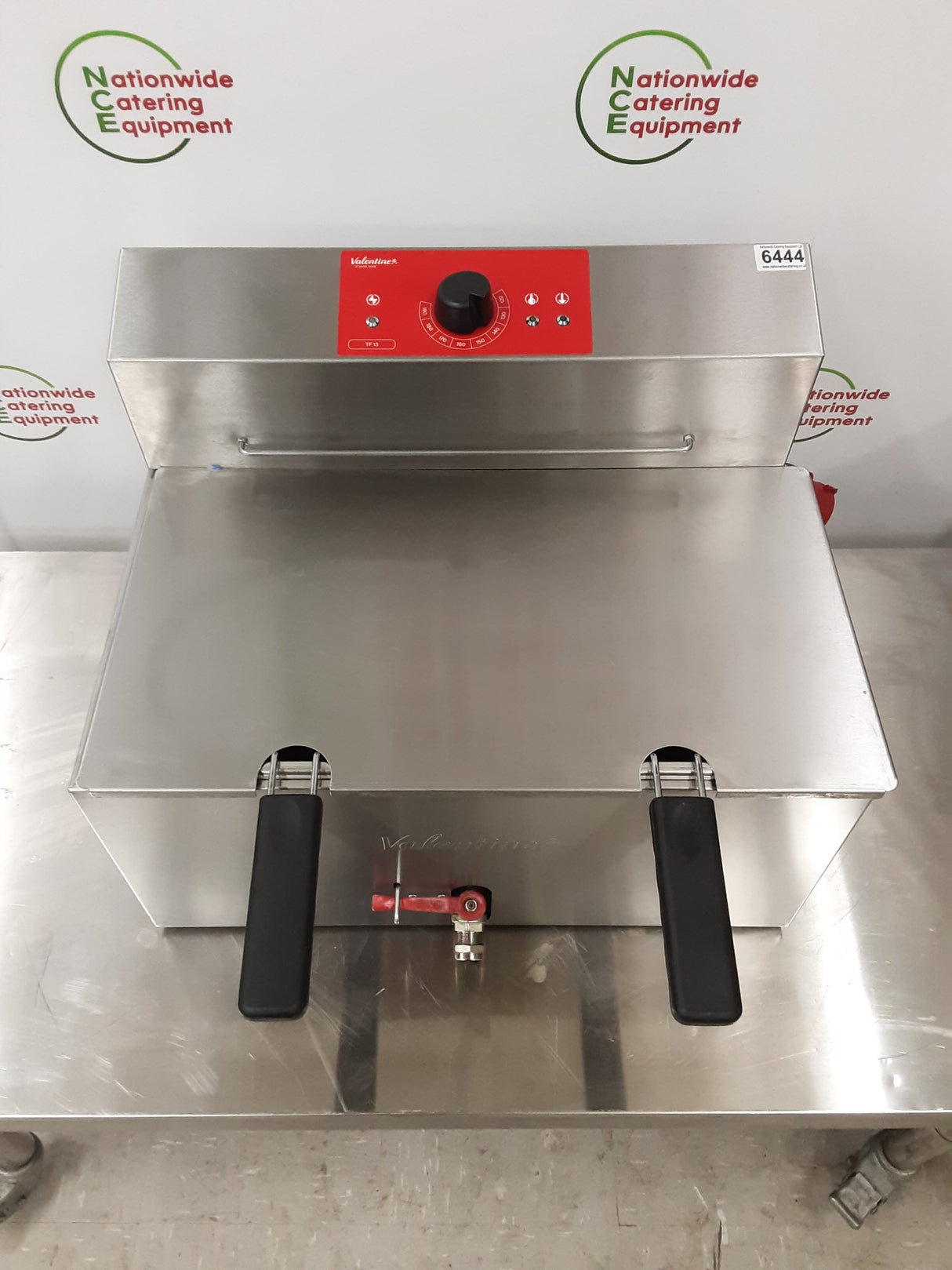 Valentine  Tabletop Large Single Tank Electric, 3ph/16amp Fryer, Model-TF13 (NCE6444)