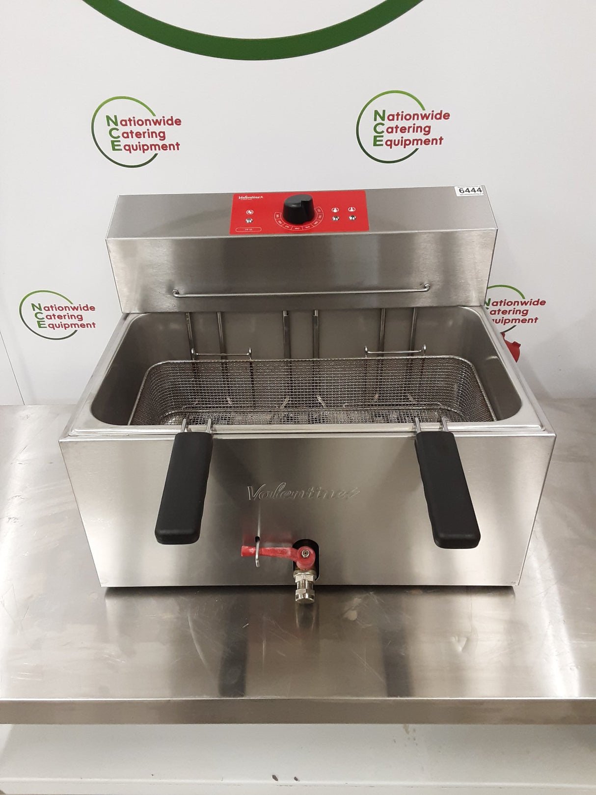 Valentine  Tabletop Large Single Tank Electric, 3ph/16amp Fryer, Model-TF13 (NCE6444)