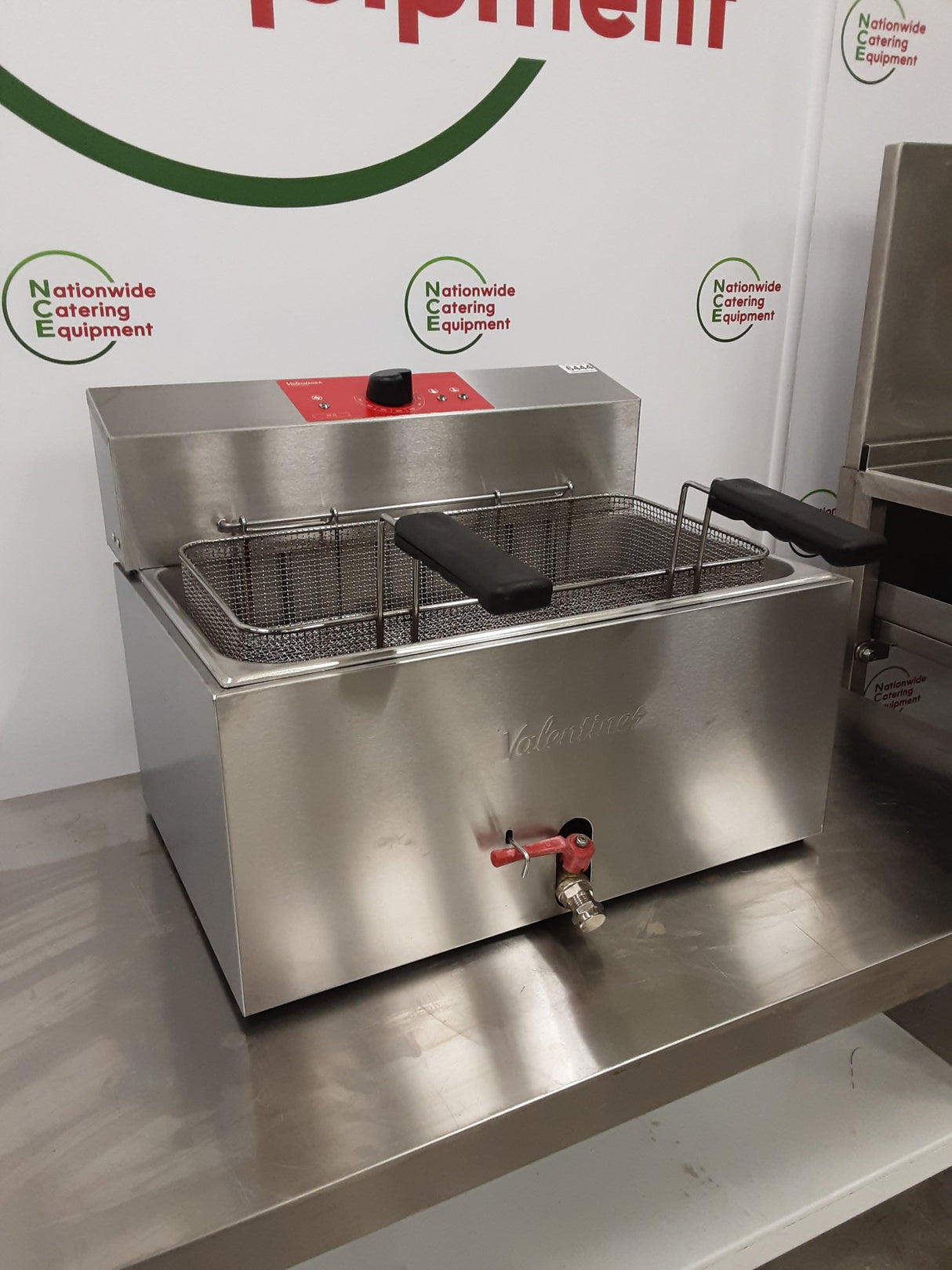 Valentine  Tabletop Large Single Tank Electric, 3ph/16amp Fryer, Model-TF13 (NCE6444)