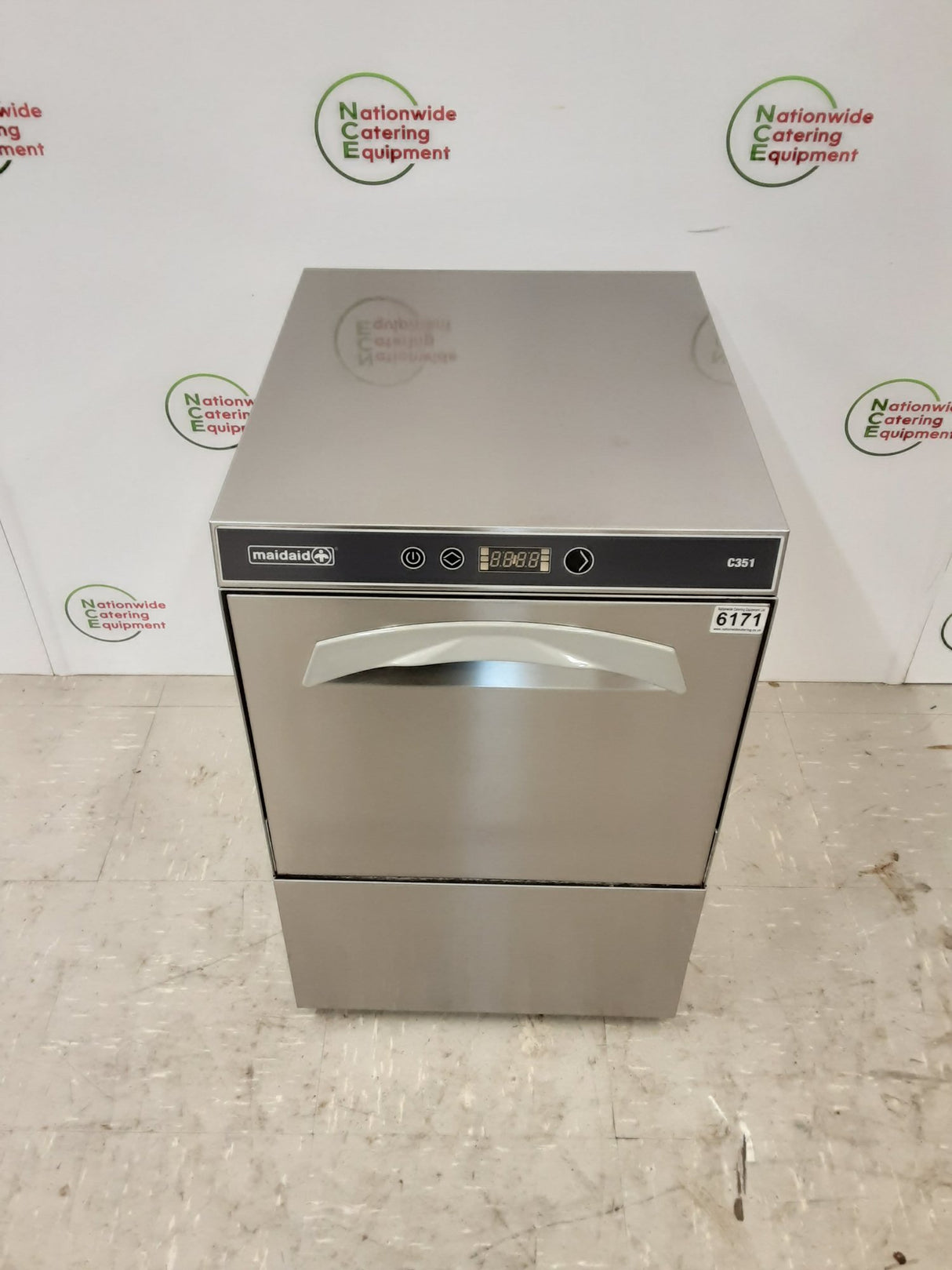 Maidaid Undercounter Glasswasher, 35cm Basket, 13amp, Model-C531 (NCE6171)