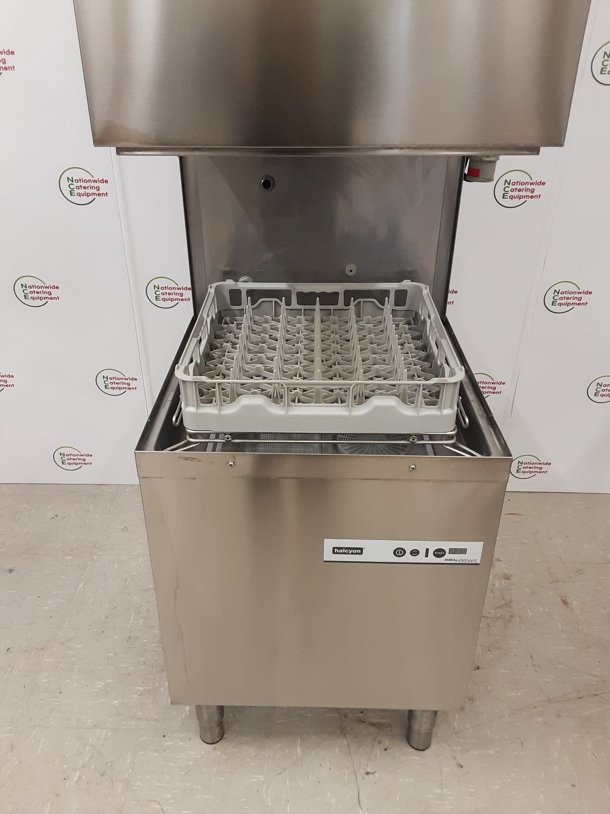 Halcyon Amika Pass-Through/Hood Dishwasher, 32amp/3ph, Model- H95WS (NCE6462)