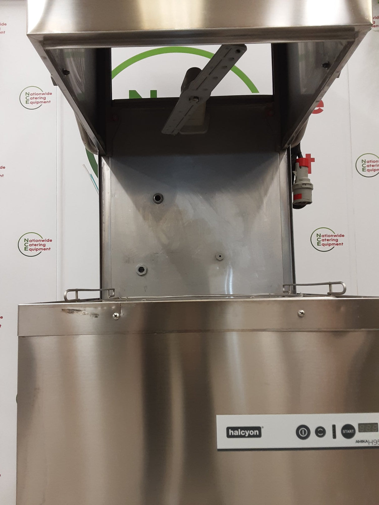 Halcyon Amika Pass-Through/Hood Dishwasher, 32amp/3ph, Model- H95WS (NCE6462)