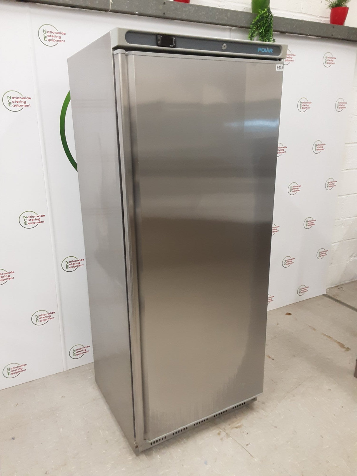 Polar Stainless Steel 600L Single Upright Fridge, Model- CD084 (NCE6452)