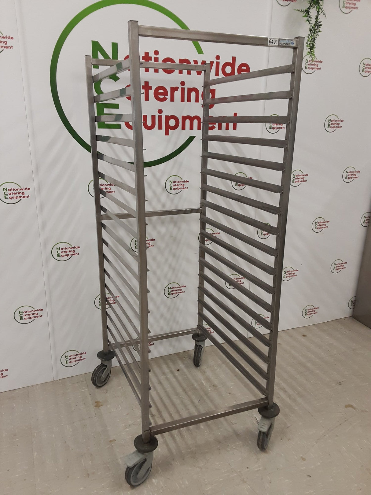Stainless Steel Gastronorm Trolley/Storage (NCE6491)