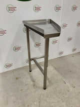 Stainless Steel Corner Table 49x74cm- Clearance (NCE6492)
