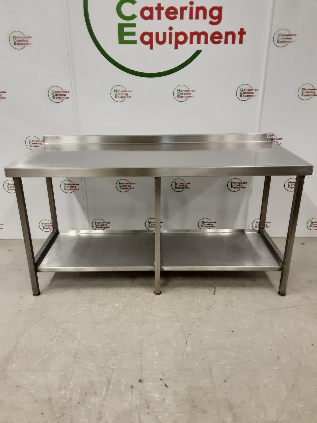 Stainless Steel Low Table 150x65cm (NCE6499)