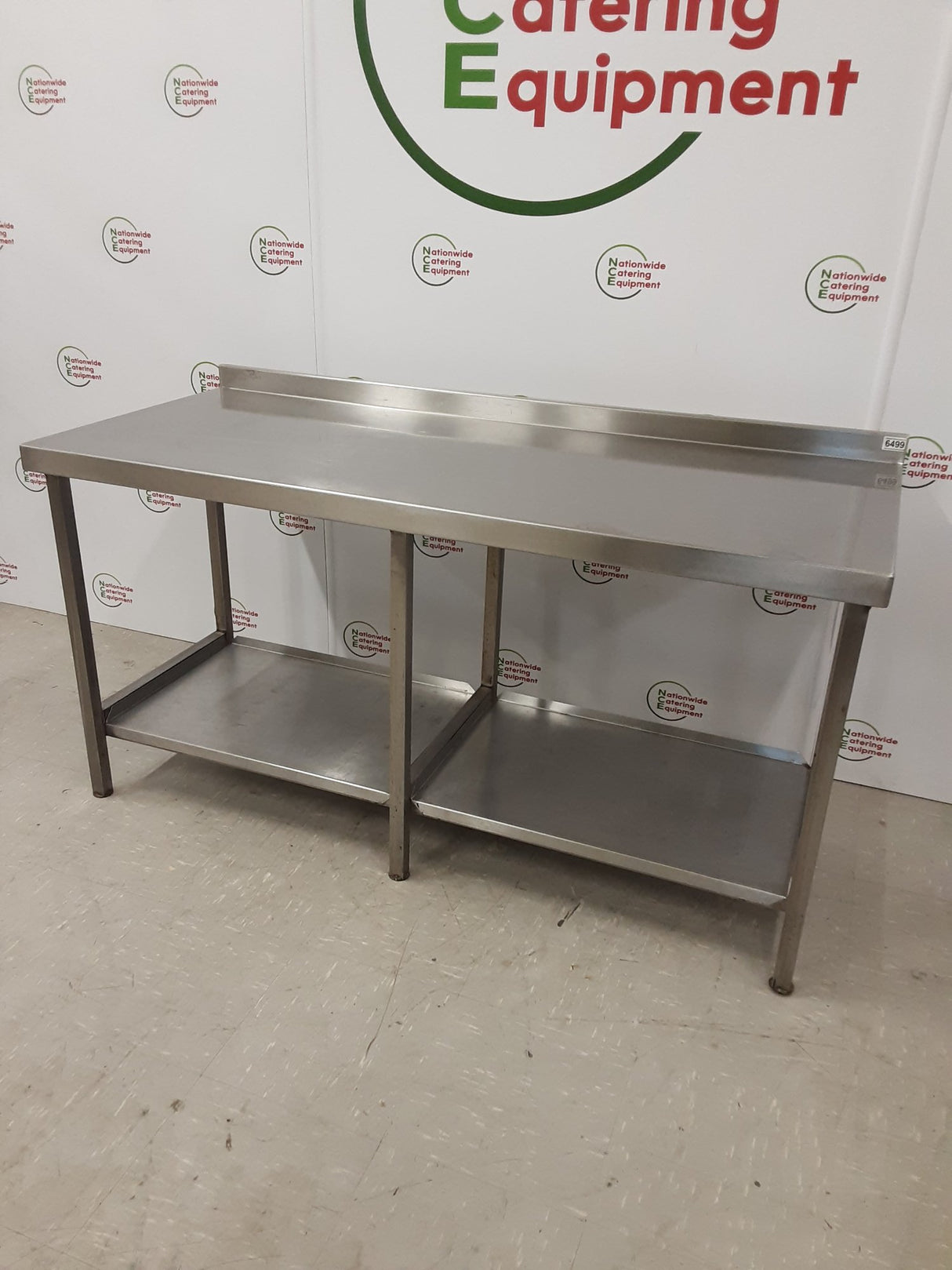 Stainless Steel Low Table 150x65cm (NCE6499)