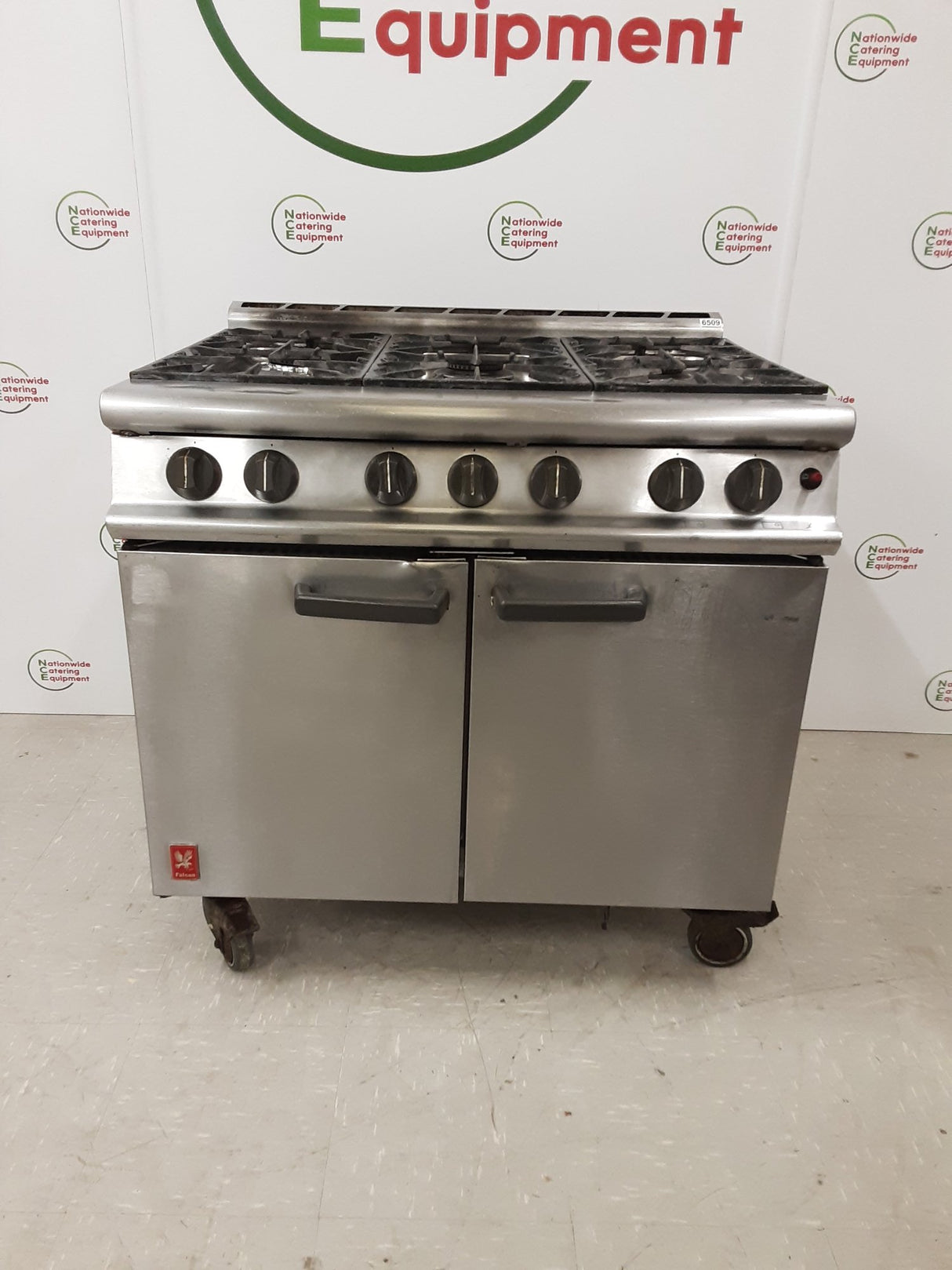 Falcon Six Burner Stove And Oven, Natural Gas, Model- G3101 (NCE6509)
